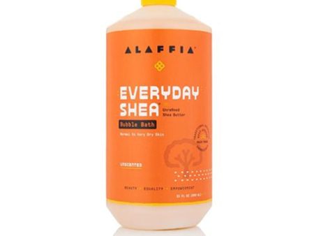 Alaffia Shea Bubble Bath  Unscented  32 Oz Discount