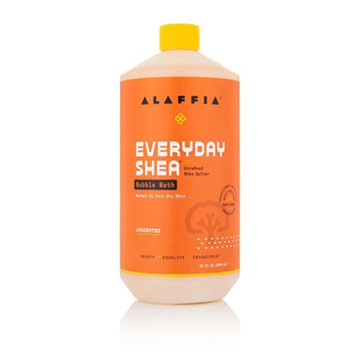 Alaffia Shea Bubble Bath  Unscented  32 Oz Discount