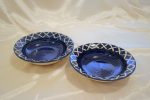 Yahto Blue Pottery Pasta Bowls Supply