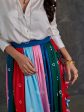 White Shirt with bandhani Modal Satin Skirt For Cheap