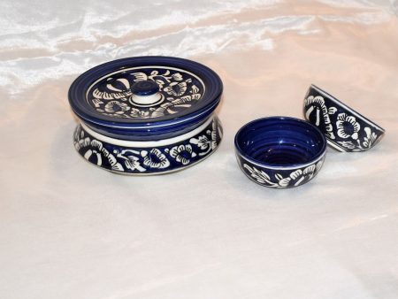 Indivar Blue Pottery Bowls Online Sale